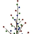 thumbnail image 3 of Northlight Glittered Ball Ornament Artificial Christmas Tree - Unlit - 24", 3 of 5