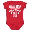 thumbnail image 3 of Inktastic Alabama Awesome Since 1819 Boys or Girls Baby Bodysuit, 3 of 5