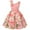 Pink, variant on Otqutp Pageant Sundress for Flower Girls Sleeveless Dress Floral Baby Girls Princess Bridesmaid Pageant Gown Birthday Party Wedding Dress 1-7 Years(Pink,5-6 Years)