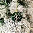 thumbnail image 3 of 30-Piece Flocked Velvet Christmas Balls Set - Shatterproof Tree Ornaments with Metal Hangers (Red/Green/Gold), 3 of 5