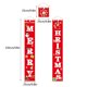 thumbnail image 3 of Adornos navideños, regalos navideños, cortina de puerta navideña, conjunto de tres piezas, diseño de tienda, pancarta colgante con pareado, 3 of 4