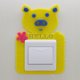 thumbnail image 4 of Pegatinas de pared Zulema Adorno Hogar Fieltro Interruptor Luz Cerdo 8Pcs, 4 of 8