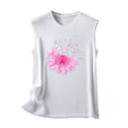 thumbnail image 5 of VKOYWKM Pink Ribbon Tank Tops for Women Breast Cancer Awareness Tank Top Sleeveless Shirts Breast Cancer Survivor Inspirational Tank Top, 5 of 5