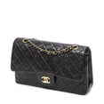 thumbnail image 2 of Pre-Owned Chanel Black Classic Double Flap 26 Shoulder Bag Quilted Lambskin Leather, 2 of 10