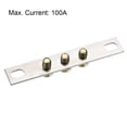 thumbnail image 4 of Uxcell Terminal Block Connector Bar 3 Positions Single Row Ground Wire Straight Electric Barrier Bar 3pcs, 4 of 5