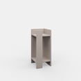 thumbnail image 4 of Ada Home Decor Furniture Light Mocha 2 Tier Nassau Nightstand, 4 of 6