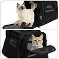 thumbnail image 6 of Cat Carrier Pet Carrier, Soft-Sided Pet Travel Carrier for Cats Dogs Puppy Comfort Portable Foldable Pet Bag, 6 of 8