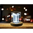 thumbnail image 3 of Recycling Bin Immortalized in 3D Engraved Crystal, 3 of 7