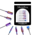 thumbnail image 1 of Juego de brocas para uñas MelodySusie de carburo de tungsteno, 7 unidades, 1 of 8
