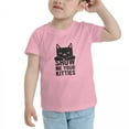 thumbnail image 3 of Show Me Your Kitties Cat Cute Toddler T-Shirts for Boys Girls (Pink, 4T), 3 of 5