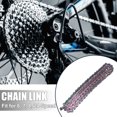 thumbnail image 2 of Unique Bargains 8 Speed 116 Links Speed Chain Replacement for Bicycle Bike MTB Metal Multicolor, 2 of 8