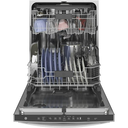 GE GDT665SSNSS 46 dBA Stainless Steel Top Control Built-In Dishwasher