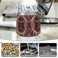 thumbnail image 6 of Yayeee Ashtray with Lid for Cigarette Smokeless Stainless Steel Home Ash Holder, Gold Abstract Pattern, 6 of 7