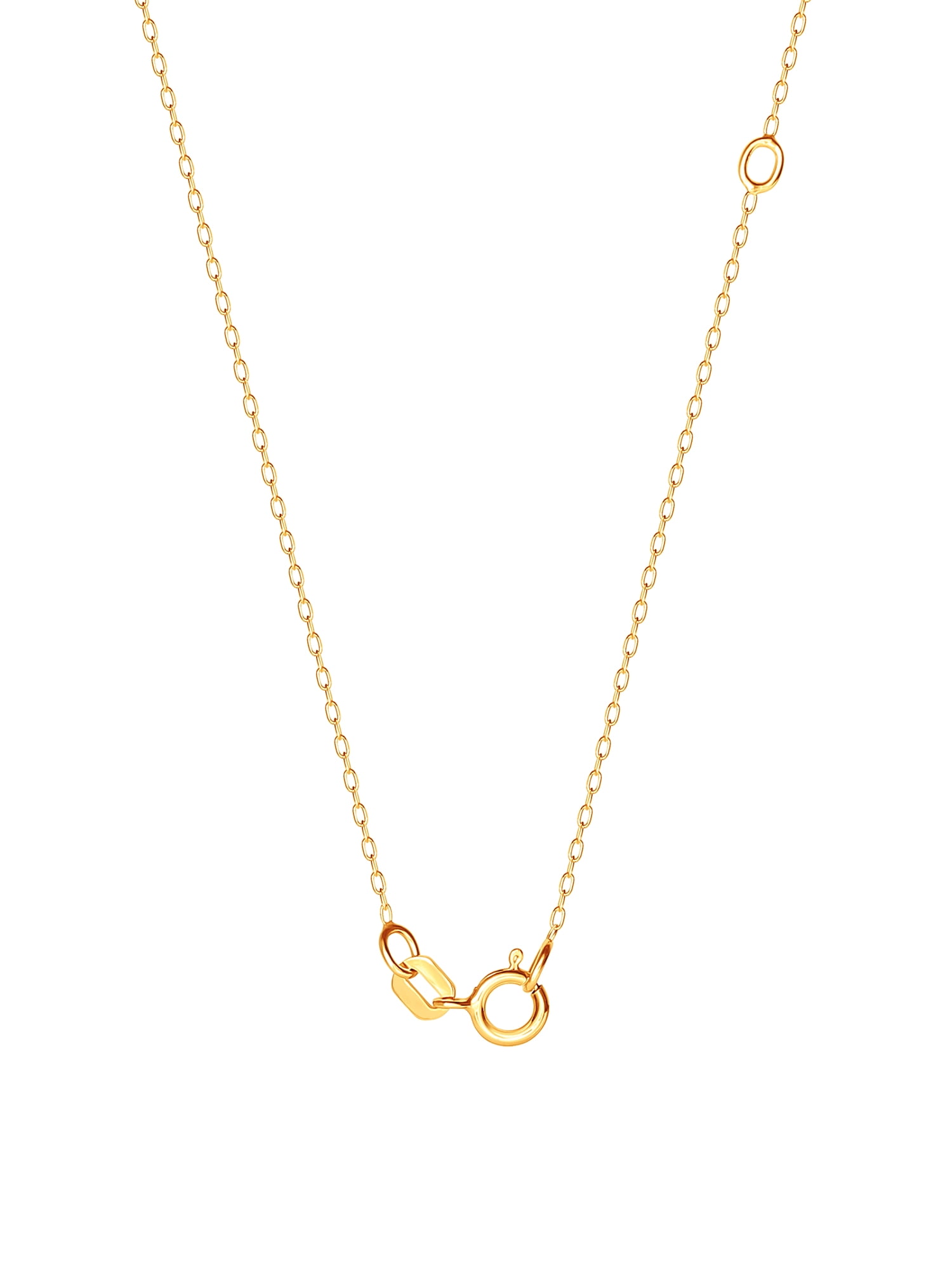 Brilliance Fine, Sterling Silver, 18kt Gold Plated, Women's Cross Pendant Necklace