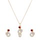 thumbnail image 1 of Conjunto de aretes de collar de diamantes de joyería de moda para damas Wmkox8yi sjalhkljlk1340, 1 of 6