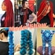 thumbnail image 4 of Extensiones de cabello rojo azul para trenzar extensiones de cabello de colores 24 pulgadas Ombre Jumbo trenzado cabello fibra sintética de alta temperatura trenzas torcidas cabello para mujeres niñas, 4 of 5