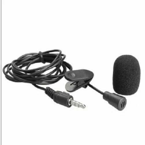 Portable Mini 3.5Mm Tie Lapel Lavalier Clip On Microphone Lecture Teaching