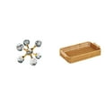 thumbnail image 1 of Adorno de mesa moderno tejido con figura, escultura decorativa, cesta de frutas, cuenco para aperitivos, plato , ideal para escritorio, oficin, 1 of 8