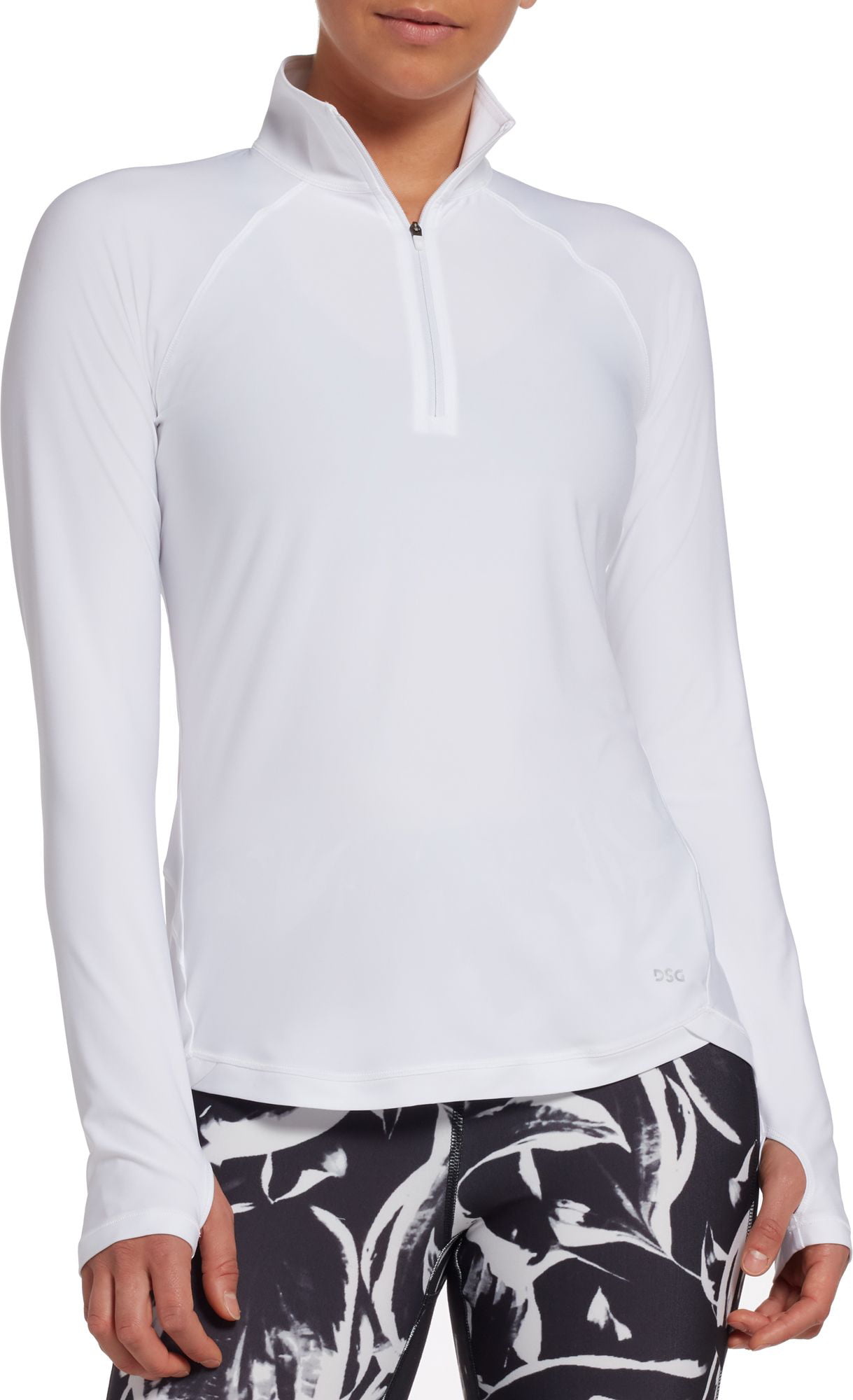 Protection UPF 50 DSG Outerwear Womens 1/4 Zip Long Sleeve Fishing Shirts 