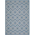 thumbnail image 2 of Safavieh Courtyard Blue Indoor Outdoor Rug - 8' x 11', 2 of 5