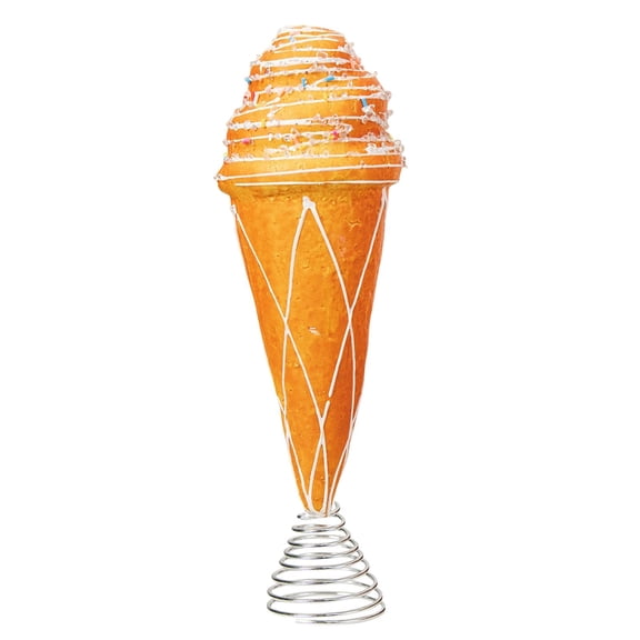 Gingerbread Christmas Decorations, Christmas Tree Decor, 18 in Waffle Cone Styling, Christmas Decorations, Christmas Home Decor, Christmas Ribbon, Christmas Decoration, Home