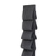 thumbnail image 3 of Estante colgante para zapatos perfecl organizador de zapatos de puerta gris 6 bolsillos, 3 of 8