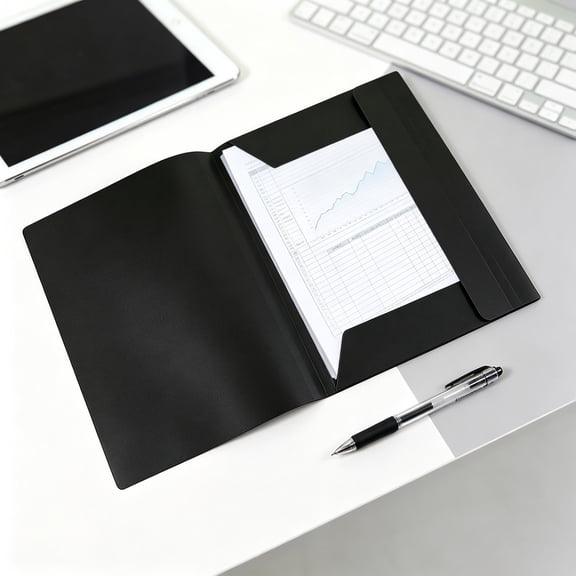Document Organizer, A4 File Folder with Elastic Closure and Drawstring, Portable Paper Storage Bag, Waterproof Tear-Resistant Document Holder for Office, School, and Home