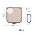 thumbnail image 2 of Protective Cover Case for CMF Buds Pro 2, Clear TPU Earphone Sleeve with Carabiner Candy Color Soft Earbuds Headphones Case All-Round Protection for CMF by Nothing Buds Pro 2, 2 of 9