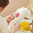 thumbnail image 5 of Pet Bath Brush,Shampoo Dispenser for Dogs Cats with Soft Bristles,Scalp Cleansing Tool for Pet Grooming,Bathing,Green, 5 of 5
