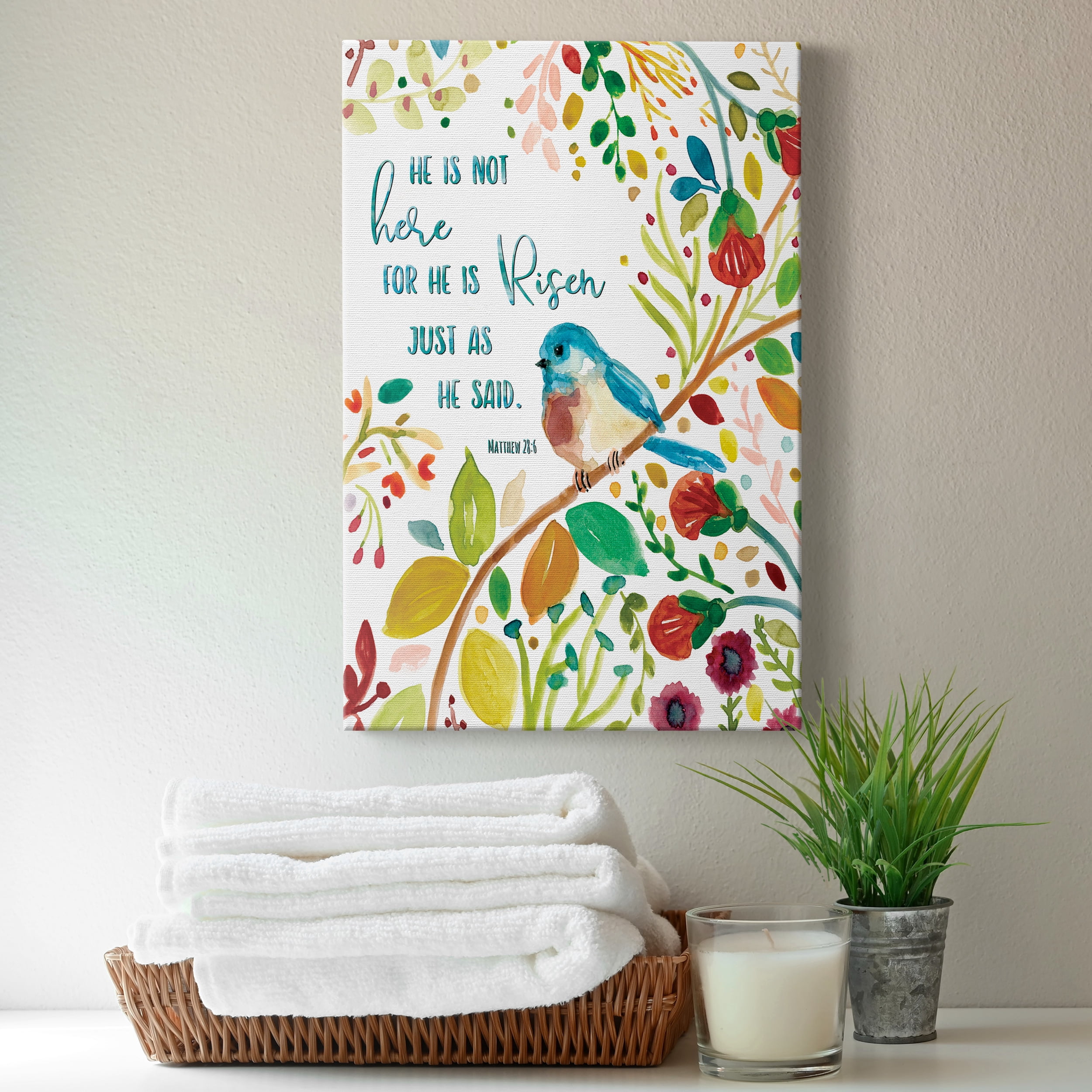 He is Risen Premium Gallery Wrapped Canvas - Ready to Hang - 18 x 27