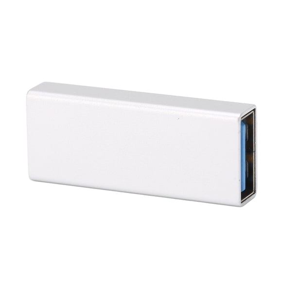USB C To USB3.0 Adapter, USB C To USB3.0 Connector Mini Multifunctional Aluminum Alloy Housing For Charging Silver Gray