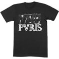 thumbnail image 1 of Pvris - Camiseta Fotografía de Algodón para Adultos Unisex (Negro), 1 of 2