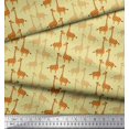 thumbnail image 3 of Soimoi Poly Georgette Fabric Giraffe Kids Fabric Prints by Yard 42 Inch Wide, 3 of 3
