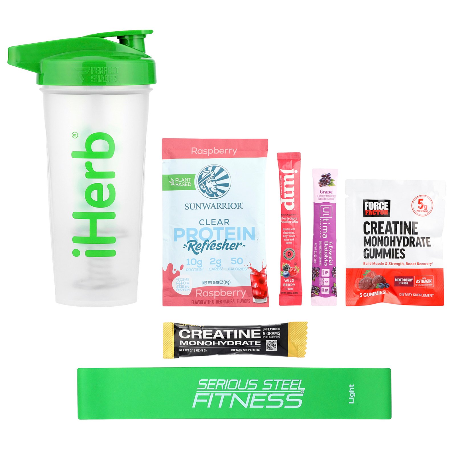 iHerb Exclusive Shaker Cup, 7 Piece Set