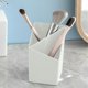 thumbnail image 1 of Clean Desk Pen Organizer 2 Compartment Plastic Storage Caddy For Office School And Home Supplies In White And Blue, 1 of 6