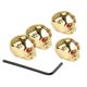 thumbnail image 1 of Soidarity Perilla de volumen en forma de esqueleto, 4 Uds., perilla de Control de tono de guitarra eléctrica, piezas de instrumentos musicales tipo M6 Accesorios para instrumentos musicales oro Soidarity OD0073-03, 1 of 6