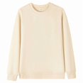thumbnail image 4 of Kids' Sweatshirt Crewneck Long Sleeve Casual Pullover Basic Comfortable Classic Fit Solid Color Fall Top, 4 of 5