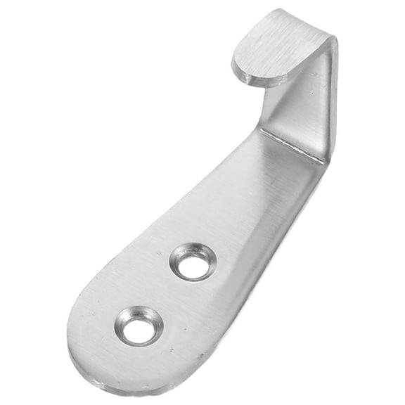 Masteelf Bunk Bed Ladder Hooks Bracket Stainless Steel Angled Ladder Hooks Heavy Duty Hardware Utility Hook Garage Storage Hook Loft Bed Ladder Hooks Silver