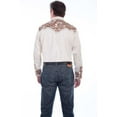 thumbnail image 2 of Scully P-634-NAT-XXL Mens Western Shirt - Natural, XXL, 2 of 2