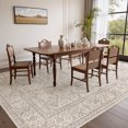 thumbnail image 3 of SIXHOME 6'x9' Area Rugs for Living Room Washable Rugs Carpet Vintage Traditional Rugs for Bedroom Dinning Room Office Soft Non Slip Large Area Rug Retro Home Decor Beige, 3 of 6