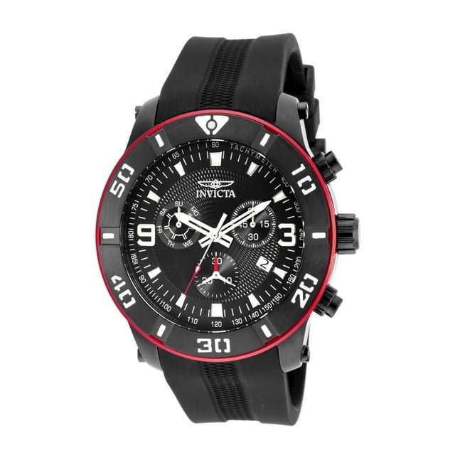 Reloj INVICTA Pro Diver 19825 Hombres Negro 52mm Poliuretano