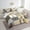 White Brown Black, variant on 7 Piece Kids Corgi Dog Bedding Set Queen Comforter Set,Lovely Puppy Pet Bed in a Bag for Boys Girls,Kawaii Dog Print Flat Fitted Sheet,Rustic Farmhouse Patchwork Bedding Comforter Sets