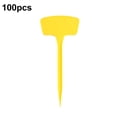 thumbnail image 1 of 100Pcs T Shape Plant Label Markers Nursery Potted Garden Label T Shape Plantsign, 1 of 5