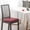 Wine, variant on HOARBOEG 18.9*14.2in Seat Cushions For Kitchen Chairs, Waterproof Faux Leather Chair Cushions, Non-Slip Elastic Stretch Seat Pads, Dining Chair Pads