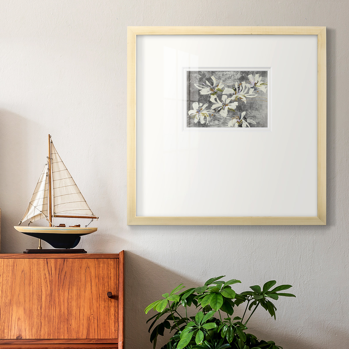 READING THE TEA LEAVESPremium Framed Print