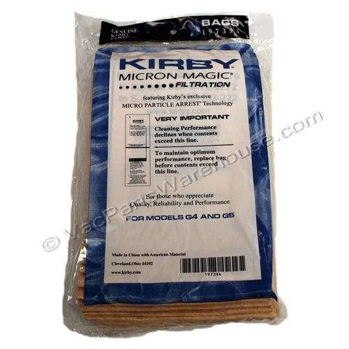 3 Kirby Micron Magic Vacuum Bags & 1 Belt For G3, G4, G5, G6 Models 9 thumbnail image
