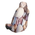 thumbnail image 4 of Lsque Sea Shells Pattern Car Seat Covers for Front Seats , Waterproof Seat Covers for Cars, Sporty Front Seat Covers,Car Seat Cover Protector Front Seats, 4 of 5
