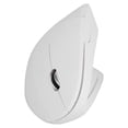 thumbnail image 2 of Ratón vertical ergonómico inalámbrico para juegos, óptico, 2,4 GHz, 1600DPI, sin retraso, para PC, portátil, blanco, 2 of 8
