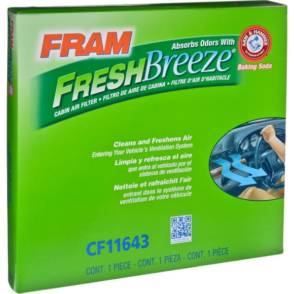 CF11643 Filtre à air FRAM® FB 98 % d'efficacité de filtration