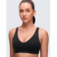 thumbnail image 3 of CRZ YOGA Butterluxe V Neck U Back Sports Bras For Women, 3 of 6